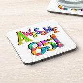 Geweldige 85 T-shirts en cadeautjes op zaterdag Onderzetter (Linkerzijde)