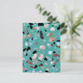 Geweldige  abstract marmer afbeelding briefkaart (Staand voorkant)