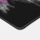 Geweldige Abstracte poederverf explosie Bureaumat (Hoek)