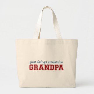 Geweldige advertenties voor opa grote tote bag