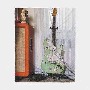 Geweldige akoestische gitaar fleece deken