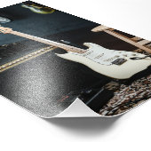 Geweldige akoestische gitaar foto afdruk (Hoek)