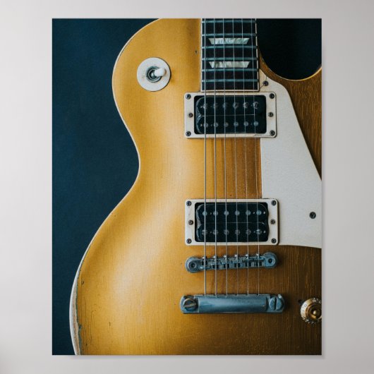 Geweldige akoestische gitaar poster (Voorkant)