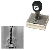 Geweldige akoestische gitaar 	rubberstempel (Gestempeld)