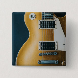 Geweldige akoestische gitaar vierkante button 5,1 cm