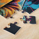Geweldige alien legpuzzel (Zijkant)