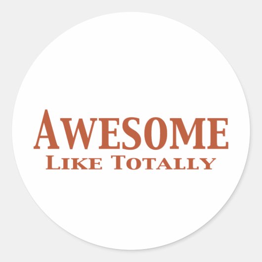 Geweldige als helemaal cadeaus ronde sticker (Voorkant)