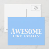 Geweldige als helemaal cadeautjes briefkaart (Voorkant / Achterkant)