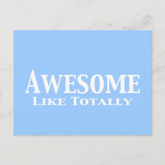 Geweldige als helemaal cadeautjes briefkaart (Voorkant)