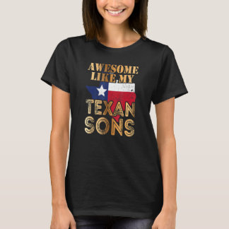 Geweldige als mijn Texan Sons T-shirt