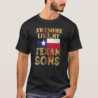 Geweldige als mijn Texan Sons T-shirt