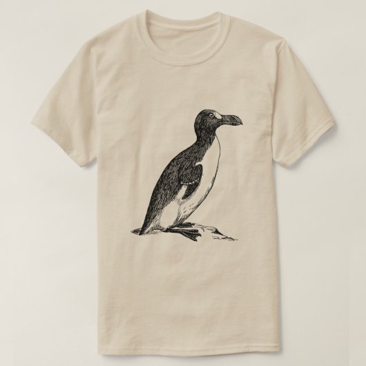 Geweldige auk t-shirt (Design voorkant)