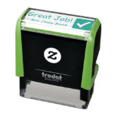 "Geweldige baan" + Rubber stempel instructeur (Product)