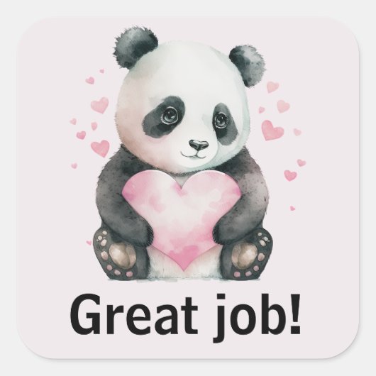 Geweldige baan stickers (Voorkant)