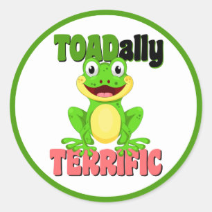 Geweldige baan student leraar ronde sticker