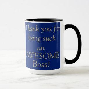 "GEWELDIGE BAAS" Boss's Day Koffie / Thee Mok