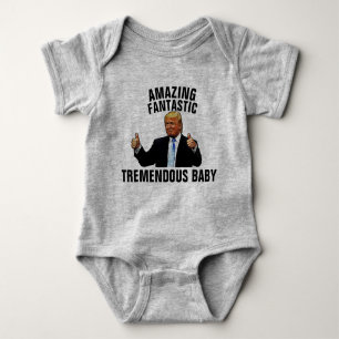 GEWELDIGE BABY TRUMP T-SHIRTS JERSEY ONE STUK