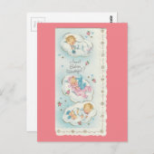  "geweldige baby's" briefkaart (Voorkant / Achterkant)