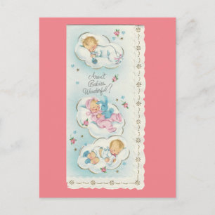 "geweldige baby's" briefkaart