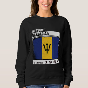 Geweldige Barbadiaans sinds 1964 Barbadiaanse 58e  Trui