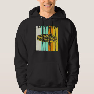 Geweldige Barracuda Cuda Vist het wild zout Fi Hoodie