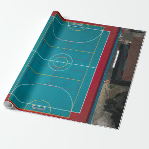 Geweldige Basketball Artwork Cadeaupapier