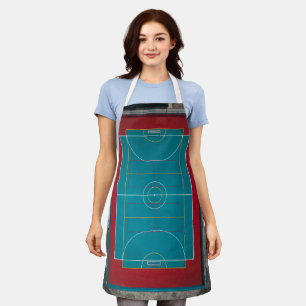 Geweldige Basketball Artwork Schort
