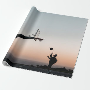 Geweldige Basketball Hoop Cadeaupapier