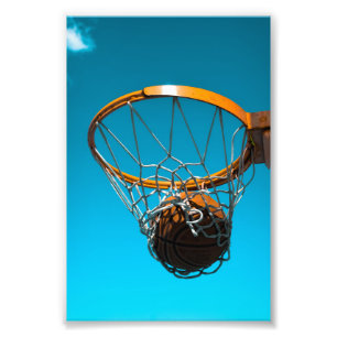 Geweldige Basketbalontwerp Foto Afdruk