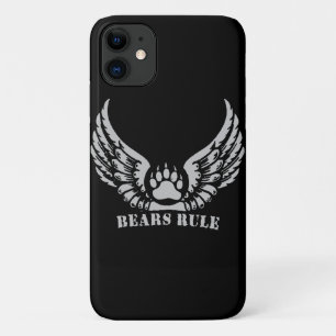 Geweldige Beer Trots Beren Regeert Engel Vleugels iPhone 11 Hoesje