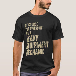 Geweldige ben ik een zware uitrustingsstuk Mechani T-shirt