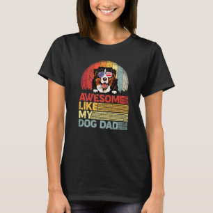 Geweldige bergen in nood, zoals mijn hond Da T-shirt