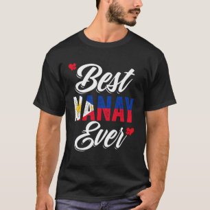 Geweldige beste Nanay ooit Filipijnse liefde voor T-shirt