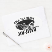 Geweldige BJJ Grim Reaper Armbar Jiu-jitsu Sticker (Envelop)