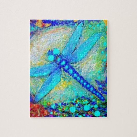 Geweldige blauwe dragonfly door Sharles Legpuzzel (Verticaal)