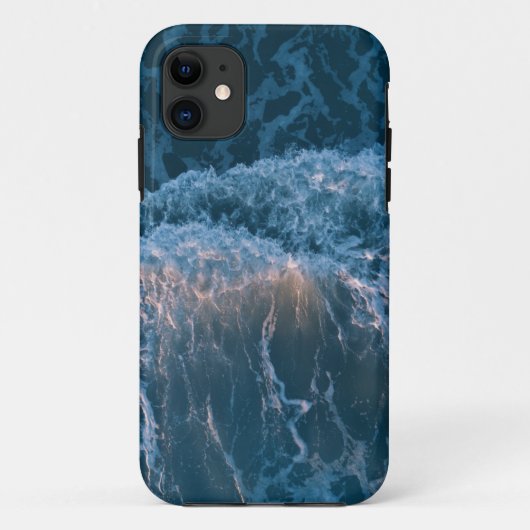 Geweldige blauwe golven Case-Mate iPhone case (Achterkant)