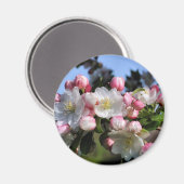 Geweldige bloesems bloemenfotografie magneet (Voorkant / Achterkant)