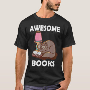 Geweldige Boeken Leraar Lezen  Literatuur Kat Katt T-shirt
