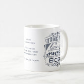 Geweldige Boss-waardering Koffiemok (Voorkant rechts)