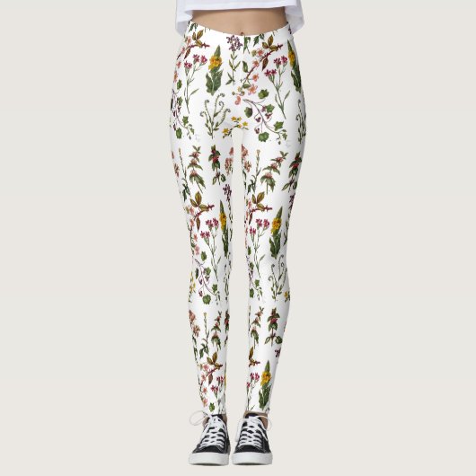 Geweldige botanische leggings (Voorkant)