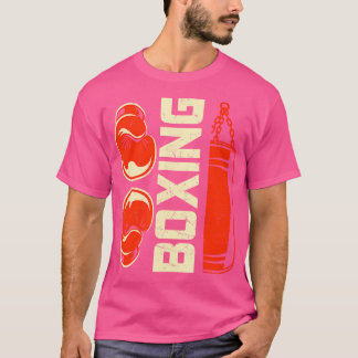 Geweldige Boxing Punching Bag Boxer Fighter T-shirt