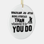 Geweldige braziliaans jitsu - ontwerp keramisch ornament (Rechts)