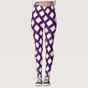 Geweldige Britse Groot-Brittannië Vlag Blokken Leg Leggings