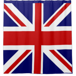 Geweldige Britse Vlag Douchegordijn