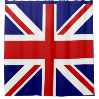 Geweldige Britse Vlag Douchegordijn