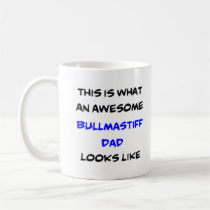 geweldige bullmastiff vader koffiemok