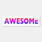 Geweldige Bumpersticker (Voorkant)