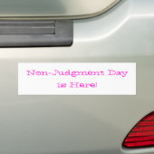 Geweldige bumpersticker! bumpersticker (Op auto)