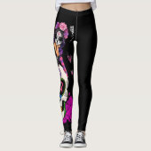 Geweldige cadeauidee voor borstkanker leggings (Voorkant)