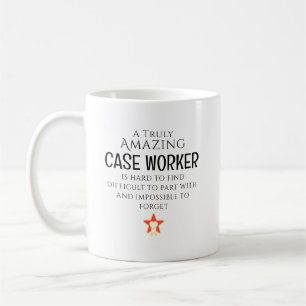 Geweldige casemanager moeilijk om persoonlijk cade koffiemok